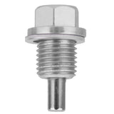 Maxbell 6xM14X1.5 Anodized Magnetic Engine Oil Pan/Transmission Drain Plug Silver