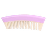 Maxbell Maxbell Plastic Portable Wide Tooth Detangling Hair Comb Anti-static for Women Purple