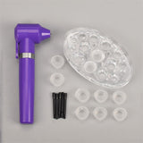 Maxbell Maxbell Tattoo Pigment Mixer Ink Agitator Mixing Sticks Tattoo Caps Holder Kit Purple