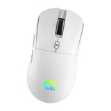 Maxbell AI Intelligent Voice Mouse Voice Search Ergonomic Computer Mouse for Desktop White