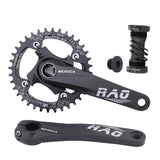 Maxbell Bike Crankset 104BCD Chainring 8 9 10 11 Speed BMX Component black axis 36T - Aladdin Shoppers
