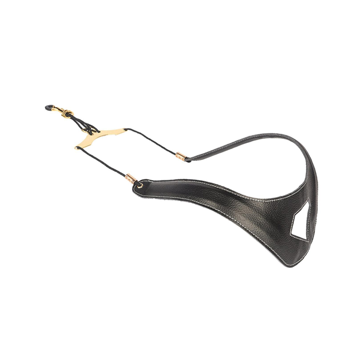 Maxbell Saxophone Shoulder Harness Comfortable Saxophone Strap for Baritone Sax Alto Black