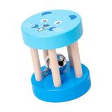 Baby Roller Rattle Nursing for Ages 0 -2 Years Birthday Gift Roller Bell Toy blue