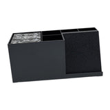 Maxbell Hair Stylist Scissors Container Professional for Combs Hairstyling Hair Home black