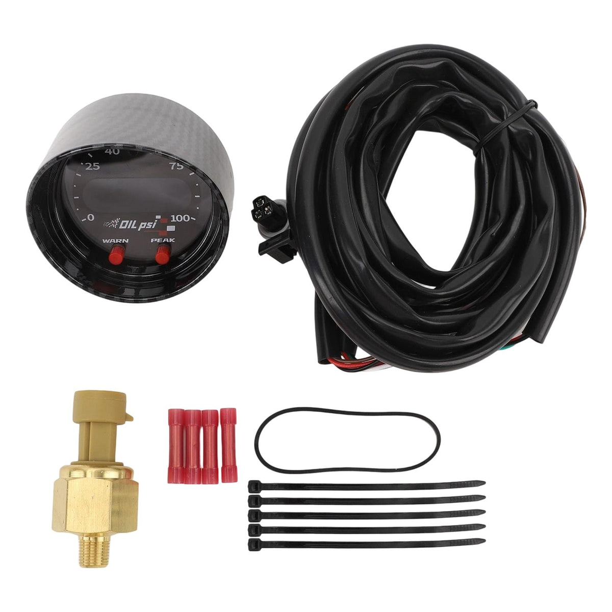 Fuel Pressure Meter Lightweight with Forced Lock Connector Accessory 30-0301