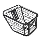 Maxbell Rear Bike Basket Versatile Accessories Black for Electric Bike Travel Riding