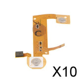 10xCamera Microphone Mic Flex Cable Ribbon Repair for  Hero 4 Black/Silver