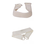 Maxbell Bath Terry Cloth Back Strap Shower Sponge Scrubber+Loofah Terry Cloth Bath Back Strap Shower Sponge Scrubber