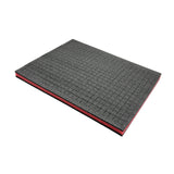 Maxbell Tool Box Foam Protective Foam Inserts for Case for Game Boxes Camera Toolbox black red black 5CM