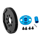 Maxbell RC Replacement Parts Sturdy Metal RC Gears for TT02 54500 RC Car RC Crawler 64T