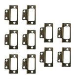Maxbell 10 Pieces Door Hinges Premium Accessories for Living Room Cabinets Blue Antique