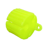 Maxbell Fishing Rod Fixed Ball Pole Clip Fishing Rod Holder for Outdoor Boat Fishing Yellow