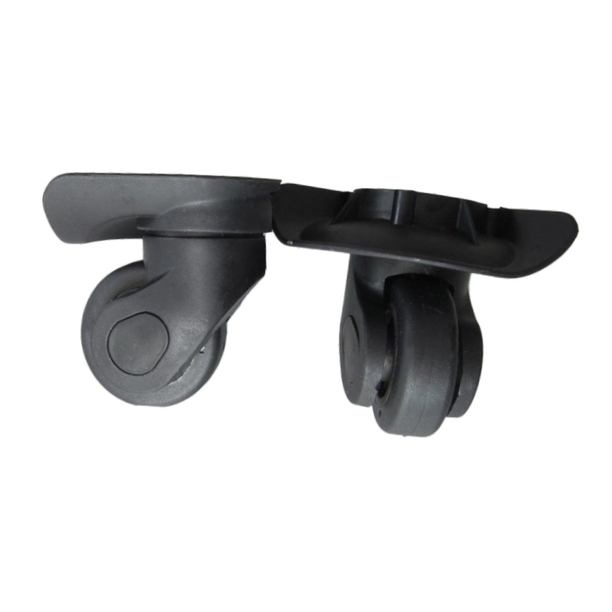 Maxbell 2 Pieces Suitcase Wheels 360° Rotating Swivel Wheels for Trolley Bag Lockbox