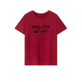 Maxbell Maxbell Women's T Shirt Summer Outfits Soft Crewneck Tee for Office Traveling Hiking XXL Red