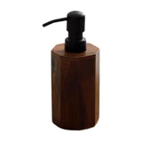 Maxbell Soap Dispenser Empty Wooden Dish Soap Dispenser for Hotel Home Bathroom Small