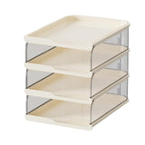 Maxbell Desktop File Sorter Organizer Desk Supplies Letter Organizer Document Holder White 4 Tier