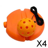 Maxbell 4xPickleball Trainer Improve Speed for Beginner Single Player Pickleball Lover orange ball
