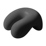 Maxbell Neck Cushion Non Slip Memory Foam for Men Women Desk Sleeping Napping Pillow black