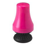 Maxbell Silicone Brush Cleaner Magneitc Glass Spot Bottle Vase Scrubber Rose Red