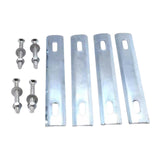 Maxbell Rear Seat Basket Fixing Gasket with Mount Screws Cycling Rack Attachment Kit