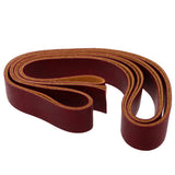 Maxbell 2 Pieces 10 Meters Long DIY PU Leather Straps Strips for Crafts  2cm Wide