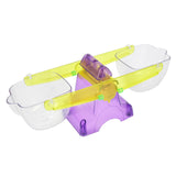 Maxbell Kids Scale Learning Tool Multipurpose Double Pans for Length Height Capacity violet