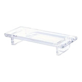 Maxbell Acrylic Bathroom Counter Tray Vanity Tray for Home Decoration Dresser Office