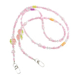 Maxbell Beaded Phone Lanyard String for Women Men Decoration with Buckle Phone Chain