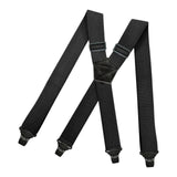 Maxbell 5xCasual Men Women Suspender Elastic Straps Adults x Type Heavy Duty 4 Clips