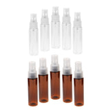 Maxbell 10pcs 30ml Plastic Fine Mist Perfume Lotion Spray Bottle Refillable Travel