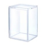 Maxbell Clear Display Case Clear Acrylic Display Box for Bedroom Jewelry Office Desk Clear