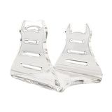 Maxbell Acrylic Fishing Reel Display Stand Fishing Tackle Holder 5cm L x 5cm W Clear