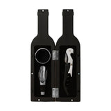 Maxbell Bottle Opener Set Portable Barware Pourer for Home Use Valentine's Day Gifts Small Black