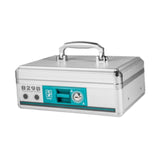 Maxbell Cash Lock Box Container Lock Safe Box Organizer Security Keepsake Money Tray 27.3cmx19.5cmx11cm