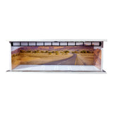 Maxbell 1/64 Model Car Display Case Garage Model Diorama Ornament Showcase Organizer Style D