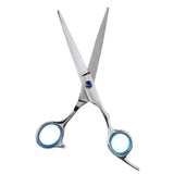 Maxbell Maxbell 1 Set Blue High Quality Professional Stainless Steel Hair Cutting Thinning Scissors Hairdressing Tool 6.5''