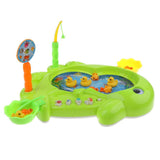 Maxbell Baby Fishing Creative Educational Electric Rotating Fish Game Outdoor Sports Toys - Aladdin Shoppers