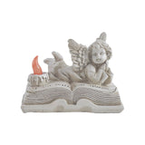 Maxbell Maxbell Resin Light Up Angel Statue Angel Sculpture for Garden Cabinet Decoration