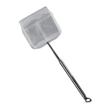 Maxbell Aquarium Fish Net Sludge Food Retractable Strong Telescopic Pond Skimmer Net Square Large