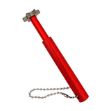 Maxbell Golf Club Groove Sharpening Regrooving Cleaning Tool for Optimal Backspin Red