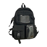 Maxbell School Backpack for Teen Girls Cute Laptop Backpack Casual Daypack Black