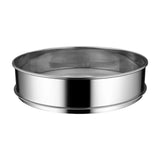Maxbell Stainless Steel Flour Sifter Sturdy Reusable Cookware for Baking Flour Sieve 30cm
