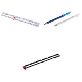 Maxbell 2Pcs Tailors Chalk Pen Pencil Sewing Dressmakers Tool+ 2Pcs Sewing Gauges