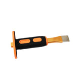 Maxbell Carving Chisel Flat Head Comfortable Grip Flat Chisel for Concrete Rock Mortar 20cm