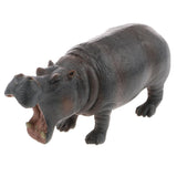 Maxbell Maxbell Realistic Hippopotamus Wild Animal Figurine Model Action Figure Kid Toy Gift