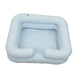 Maxbell Inflatable Wash Basin Bedside Hair Washing Tray for Bedridden Woman