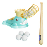 Maxbell Kids Baseball Pitching Machine Baseball Launcher Durable Baseball Trainer