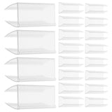 Maxbell 50Pcs Label Holder Clear for Supermarket Store Retailing Display Wire Shelve