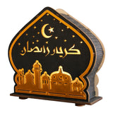 Maxbell Ramadan Table Decoration Religious Gift Ramadan Lamp for Bedroom Living Room Style B