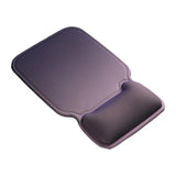 Maxbell Ergonomic Mouse Pad Decor Comfortable with Wrist Rest for Home Laptop Office Purple